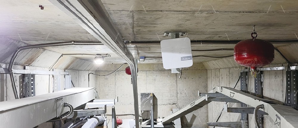 电缆隧道智能巡检及消防机器人无线组网项目