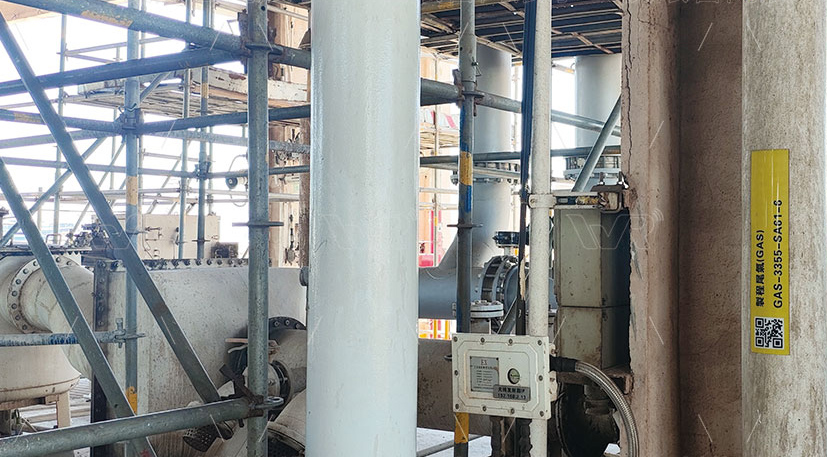 化工机械振动故障信号监测无线传输项目