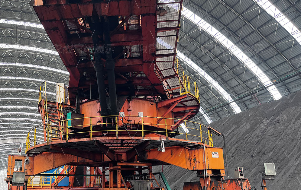 封闭煤场共轨斗轮机监控视频及PLC数据无线传输